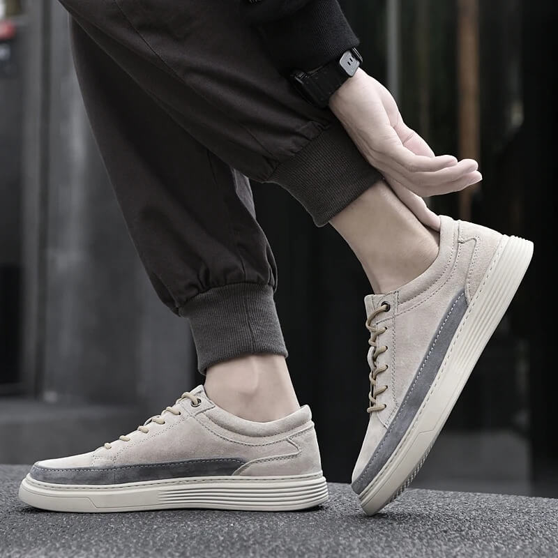 Elegante Wildleder-Spazierschuhe für Herren