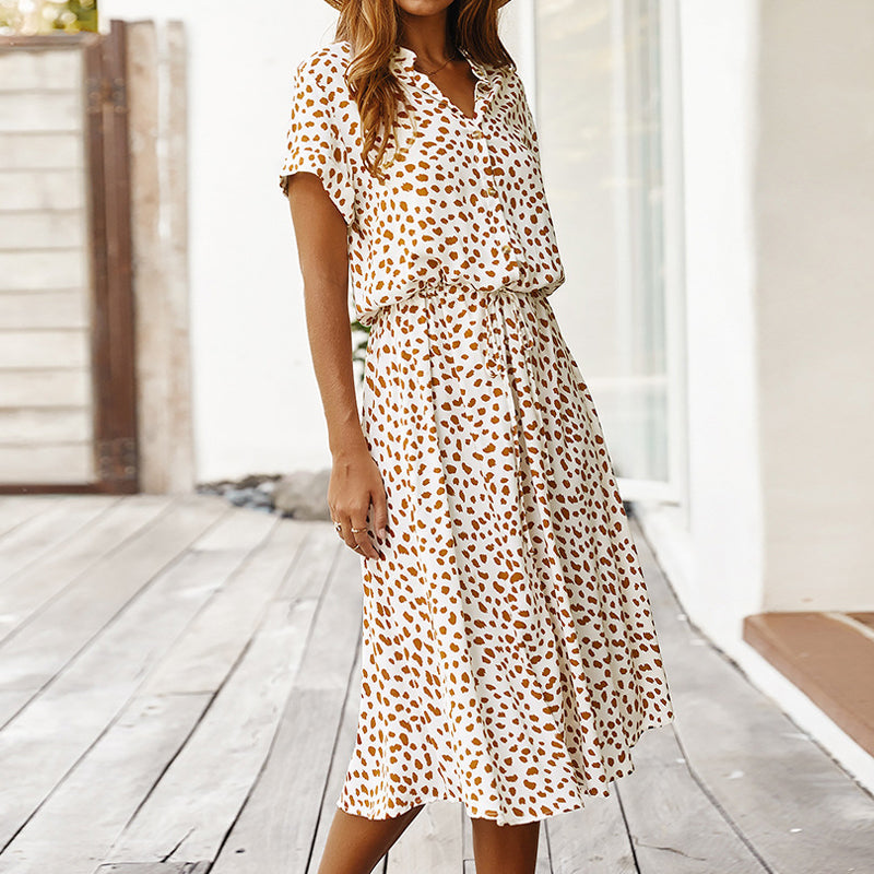 Annabelle - Elegantes Kleid für Damen mit V-Ausschnitt