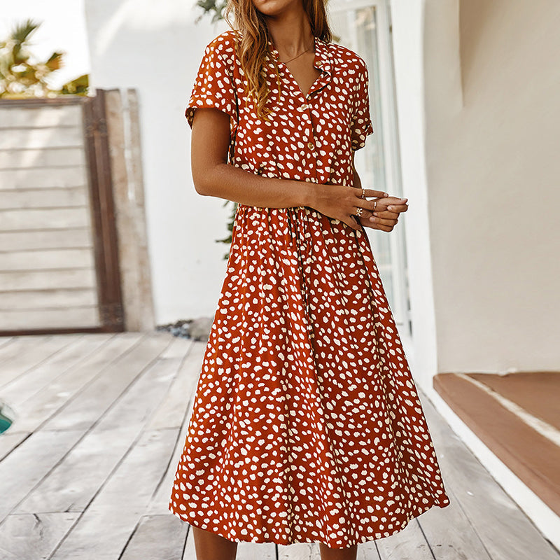 Annabelle - Elegantes Kleid für Damen mit V-Ausschnitt