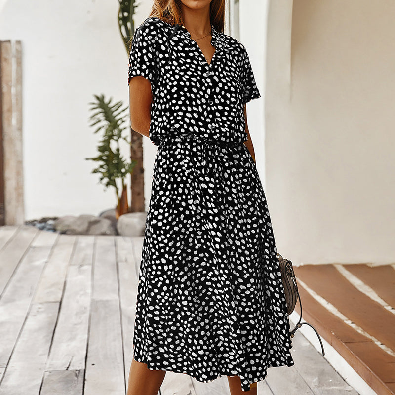 Annabelle - Elegantes Kleid für Damen mit V-Ausschnitt