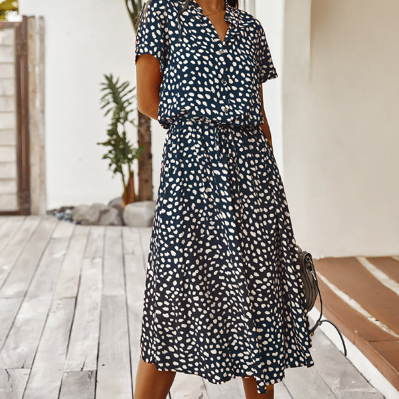 Annabelle - Elegantes Kleid für Damen mit V-Ausschnitt