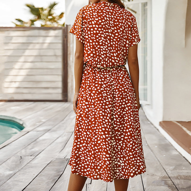 Annabelle - Elegantes Kleid für Damen mit V-Ausschnitt