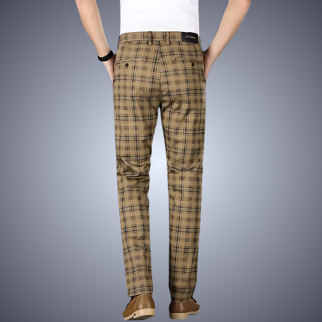 Beckham - Karierte Herren Hose