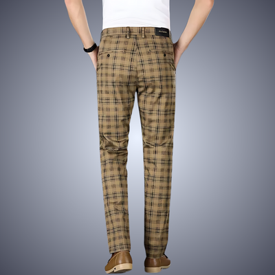 Beckham - Karierte Herren Hose