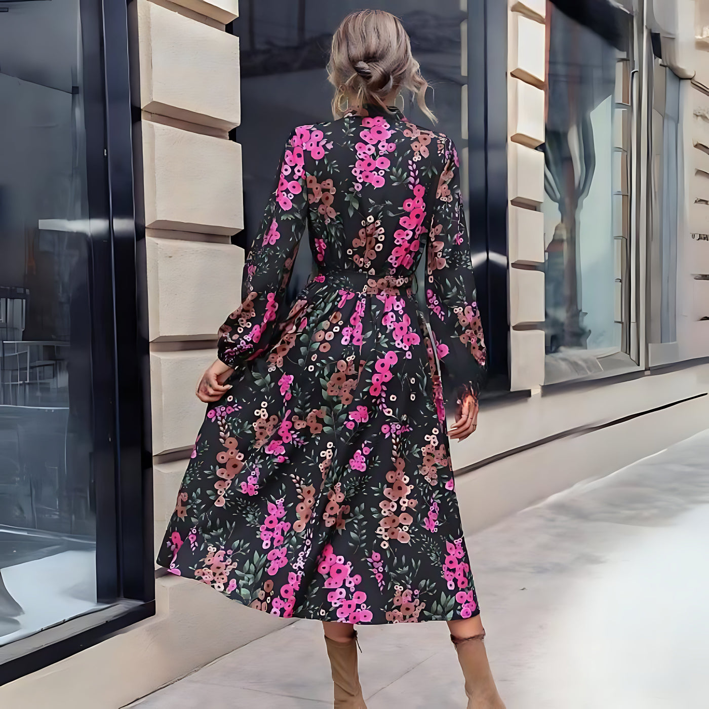 Felicia - Zeitlos Elegantes Damen Kleid