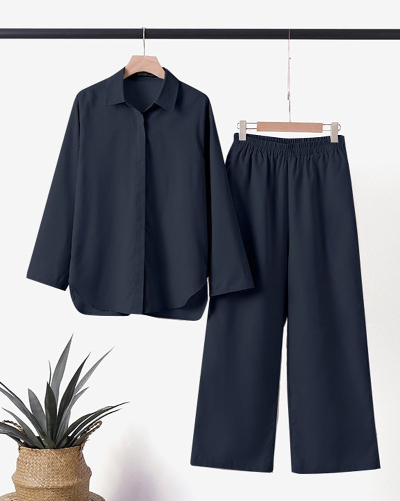 Bequemes Sommer Leinen-Set für Damen