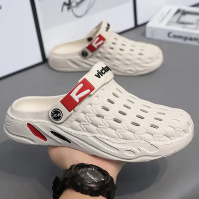 Bequeme Herren-Hausschuh-Clogs für den Sommer