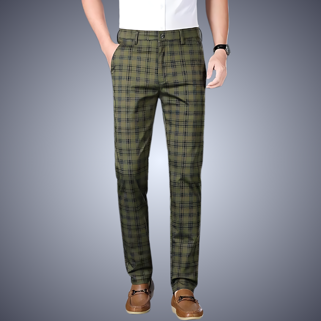 Beckham - Karierte Herren Hose