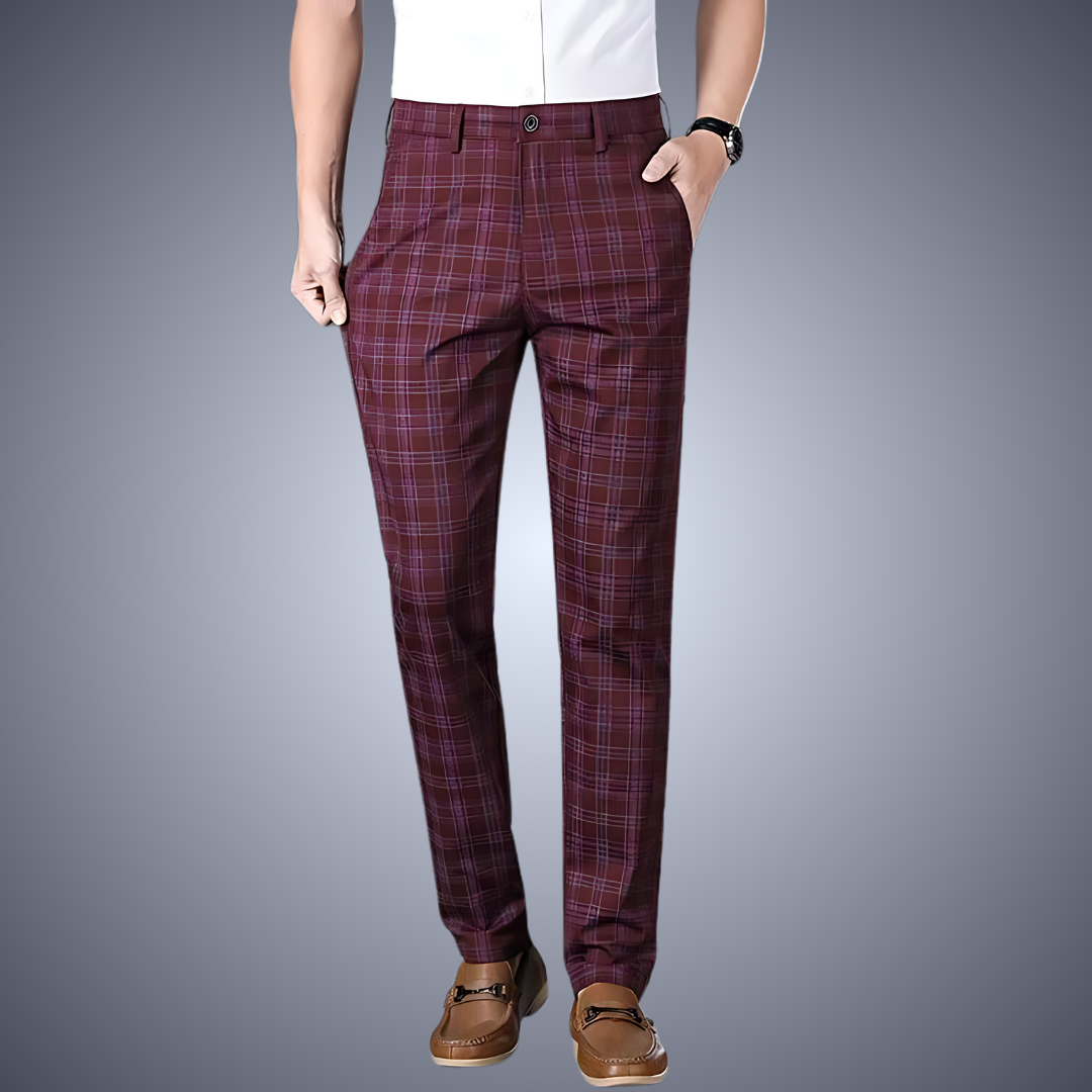 Beckham - Karierte Herren Hose