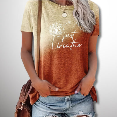 Breath - Modisches Damen T-Shirt