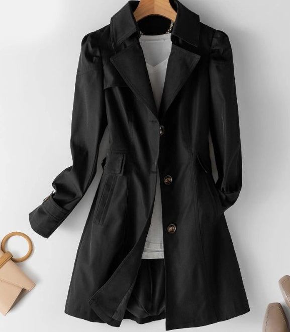 Eleganter Damen Trenchcoat in modischen Farben