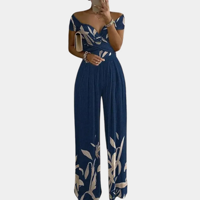 Eleganter Damen-Jumpsuit aus Baumwolle mit vielseitigem Design, ideal für Partys