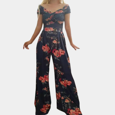 Eleganter Damen-Jumpsuit aus Baumwolle mit vielseitigem Design, ideal für Partys
