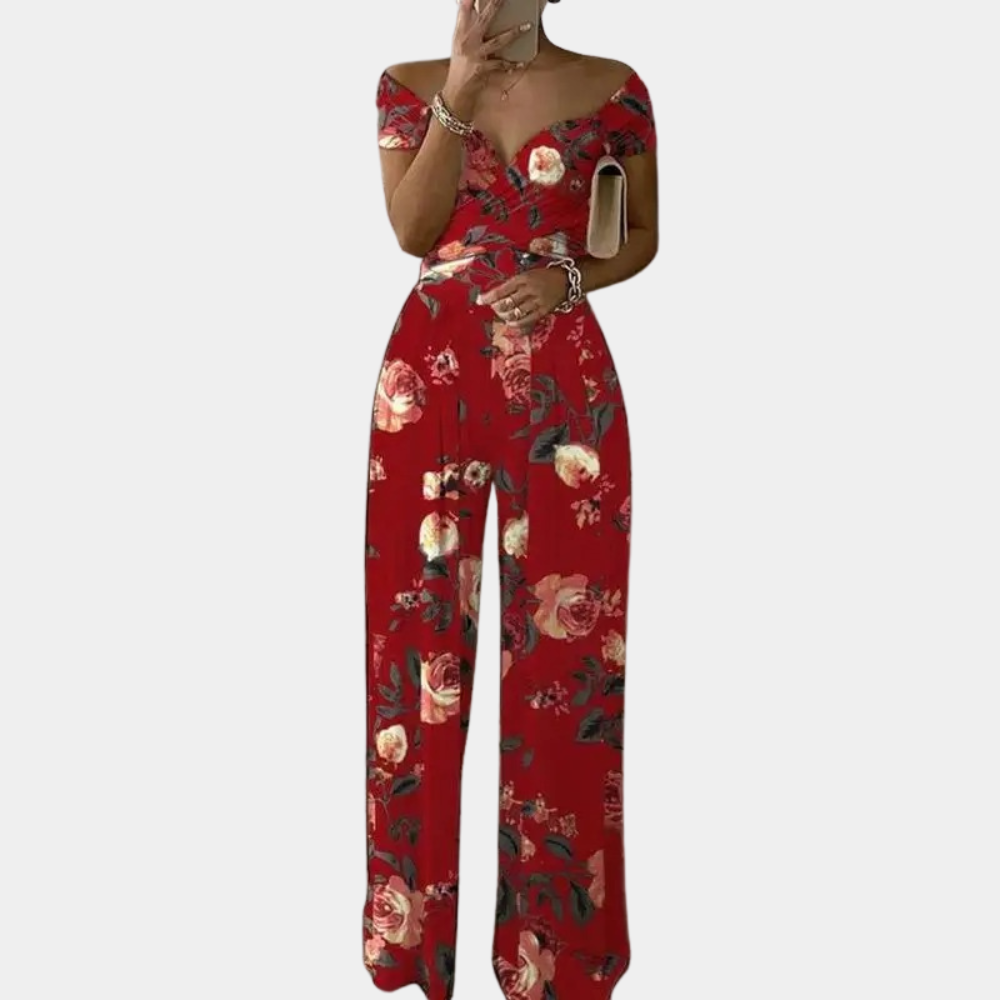 Eleganter Damen-Jumpsuit aus Baumwolle mit vielseitigem Design, ideal für Partys