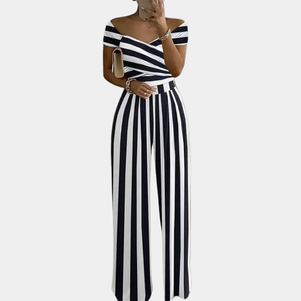 Eleganter Damen-Jumpsuit aus Baumwolle mit vielseitigem Design, ideal für Partys