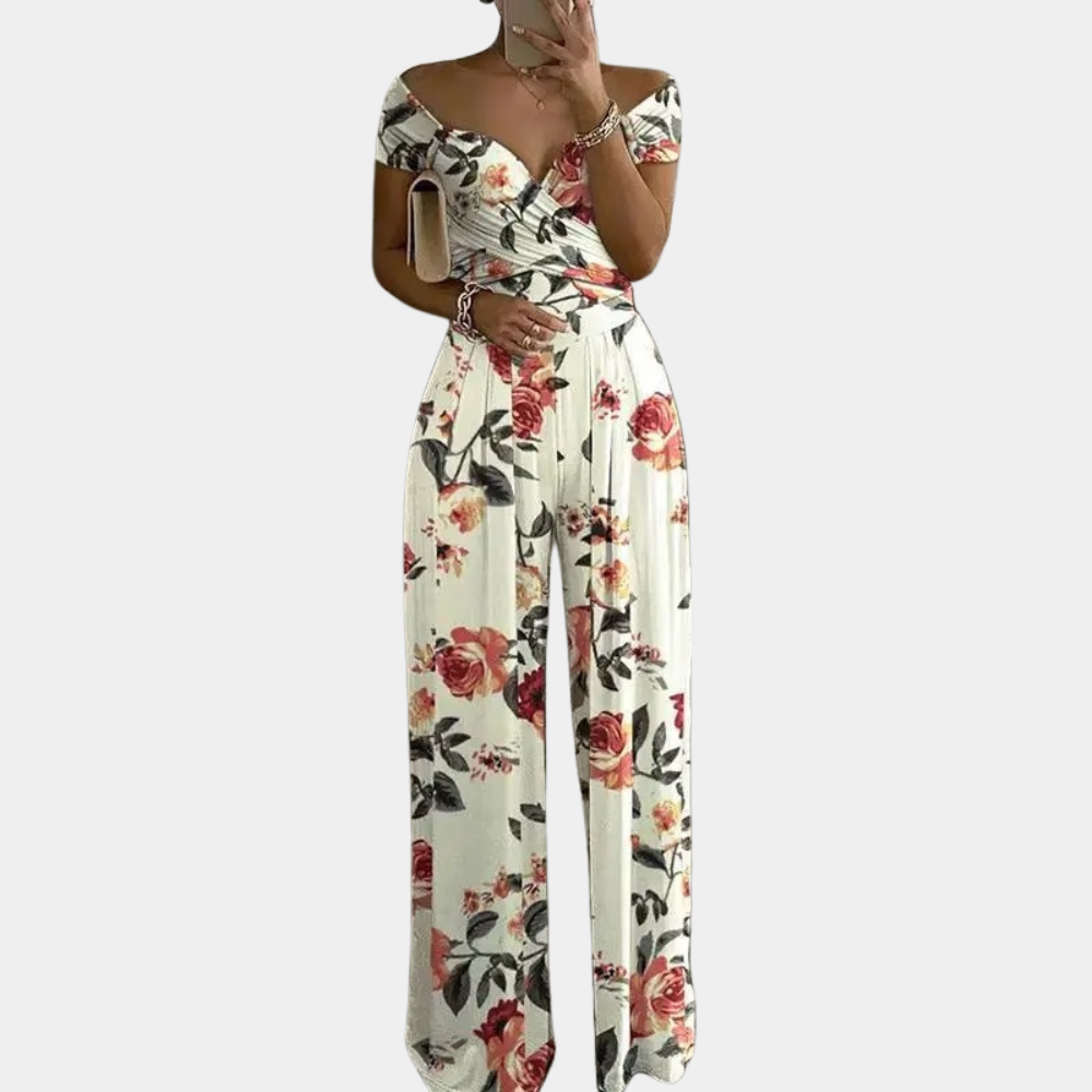 Eleganter Damen-Jumpsuit aus Baumwolle mit vielseitigem Design, ideal für Partys