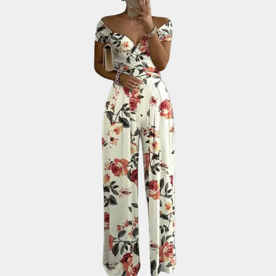 Eleganter Damen-Jumpsuit aus Baumwolle mit vielseitigem Design, ideal für Partys