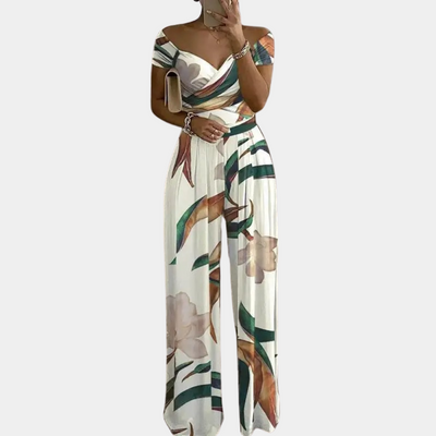 Eleganter Damen-Jumpsuit aus Baumwolle mit vielseitigem Design, ideal für Partys