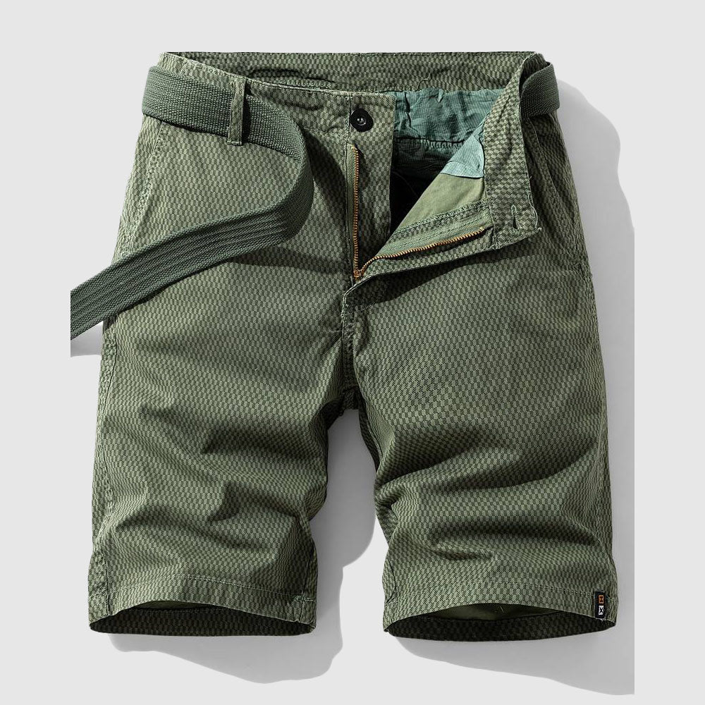 Atmungsaktive Kurze Herren Hosen aus Leinen