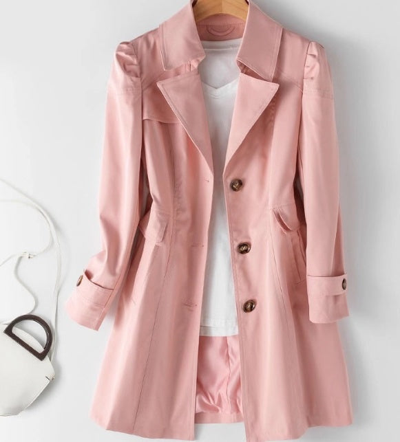 Eleganter Damen Trenchcoat in modischen Farben