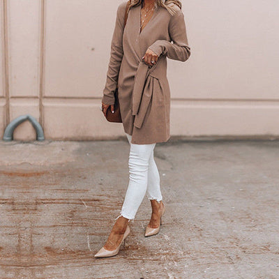 Eleganter Damen Cardigan - Langärmeliger Pullover für stilvolle Büro-Outfits