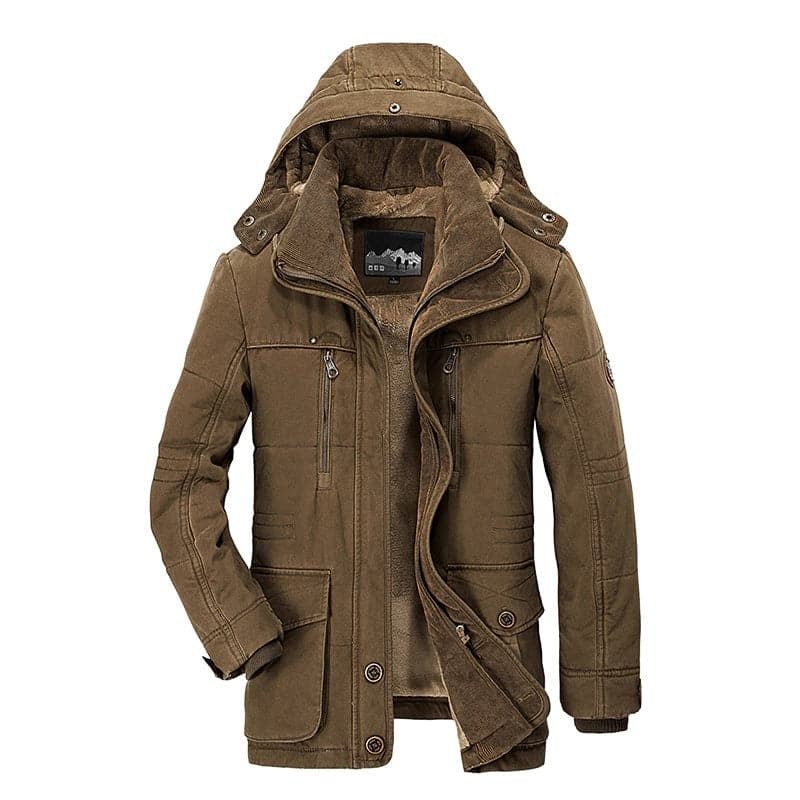 Elegante Winterjacke für Herren - Warm und Wasserdicht