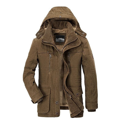 Elegante Winterjacke für Herren - Warm und Wasserdicht