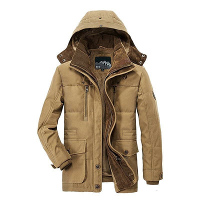 Elegante Winterjacke für Herren - Warm und Wasserdicht