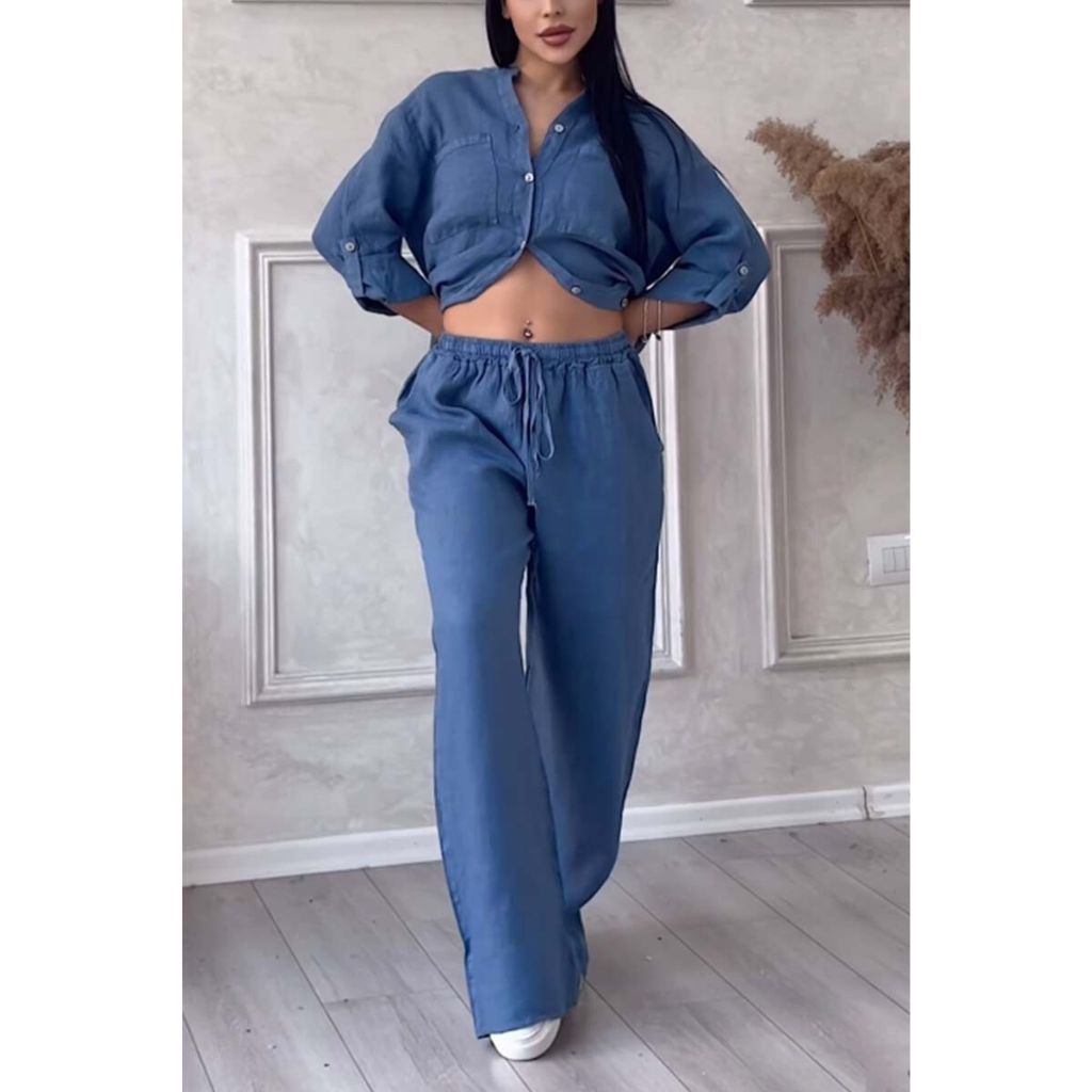 Annalena - Super schönes 2-teiliges Damen Freizeit Set