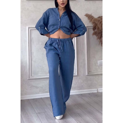 Annalena - Super schönes 2-teiliges Damen Freizeit Set