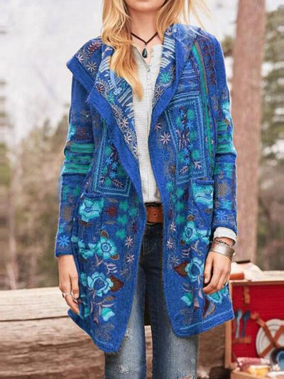 Eleganter und gemütlicher Damen-Mantel