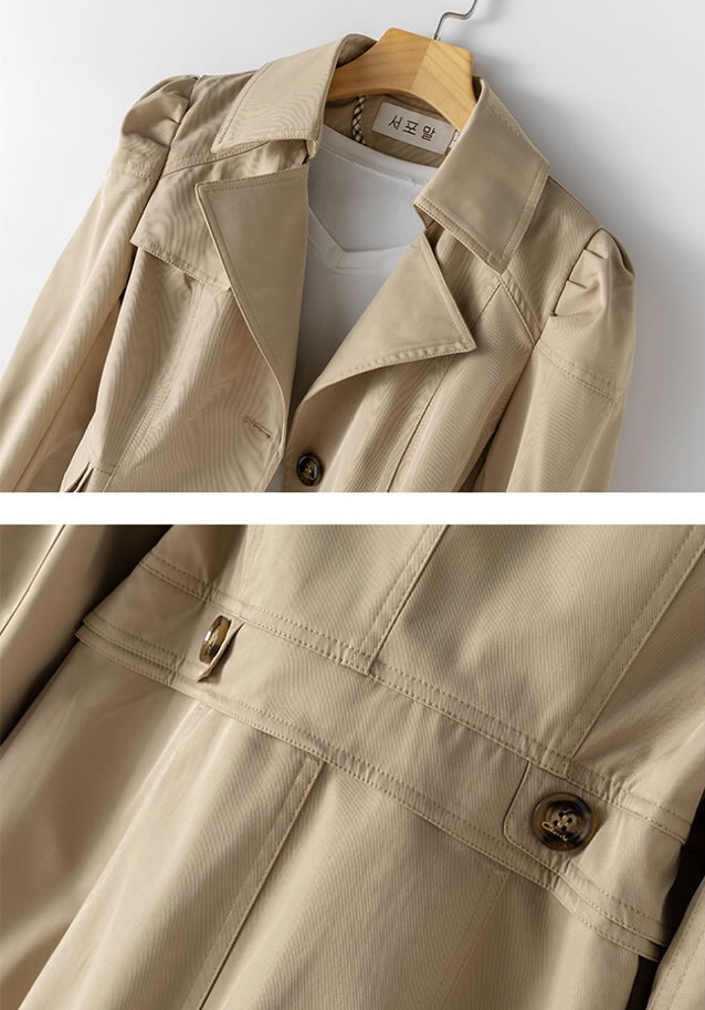 Eleganter Damen Trenchcoat in modischen Farben