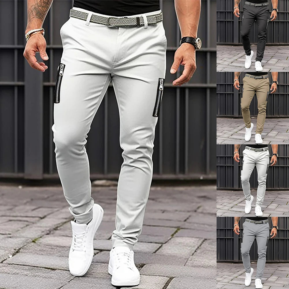 Bequeme Slim Fit Herren Chino Hose
