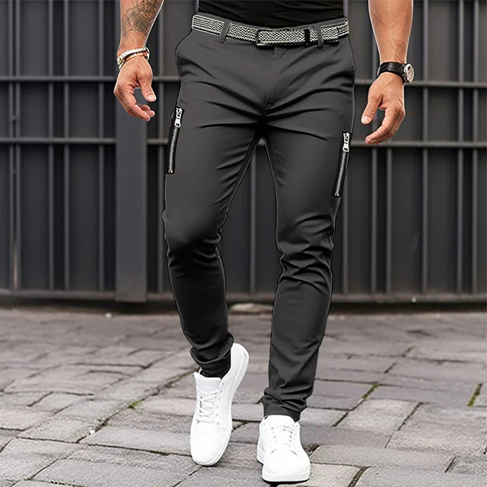 Bequeme Slim Fit Herren Chino Hose