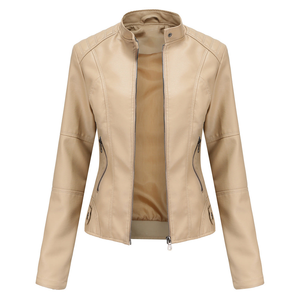 Damen Biker Lederjacke