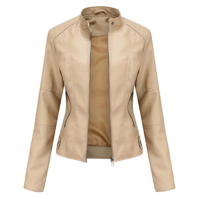Damen Biker Lederjacke
