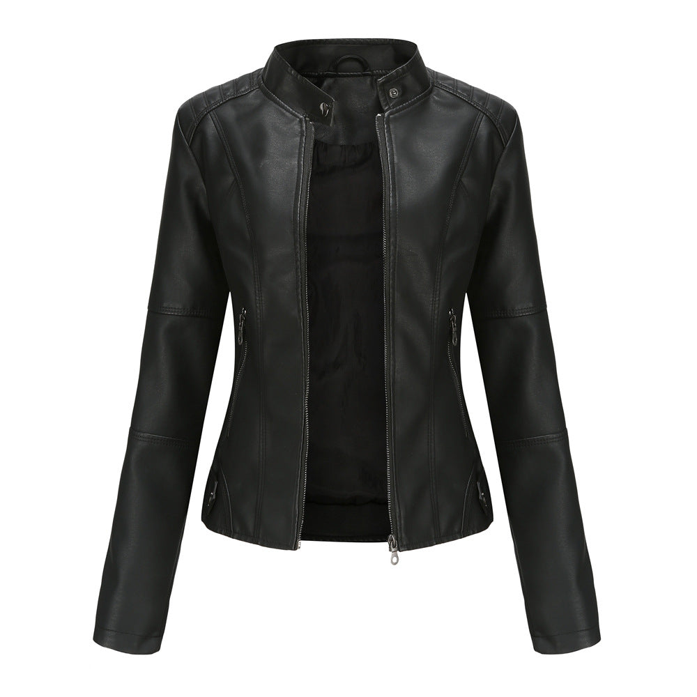 Damen Biker Lederjacke