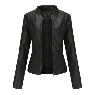 Damen Biker Lederjacke