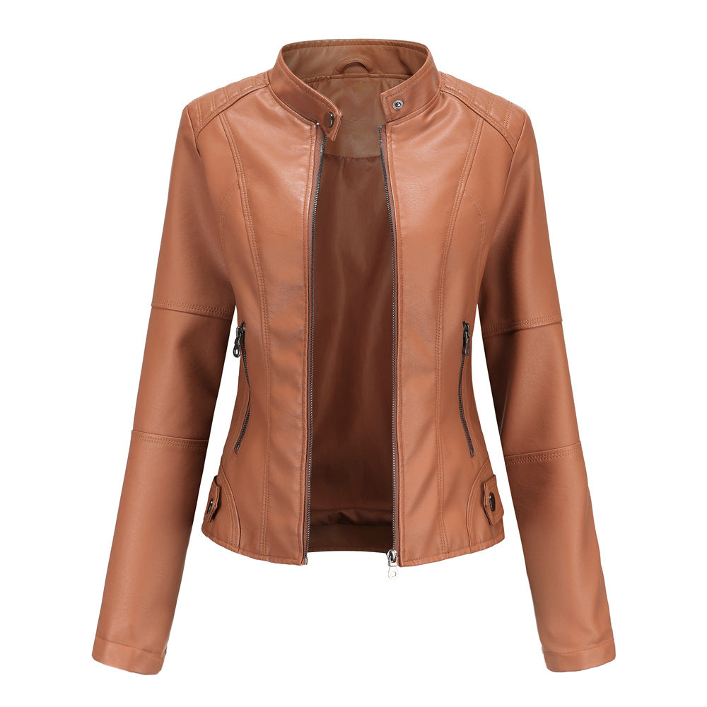 Damen Biker Lederjacke