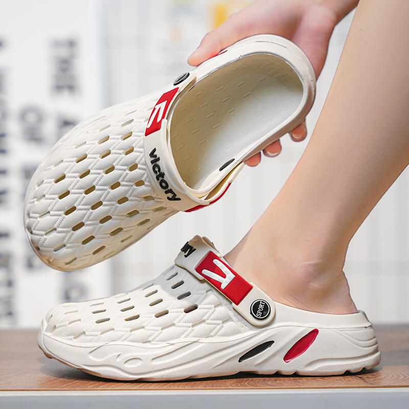 Bequeme Herren-Hausschuh-Clogs für den Sommer
