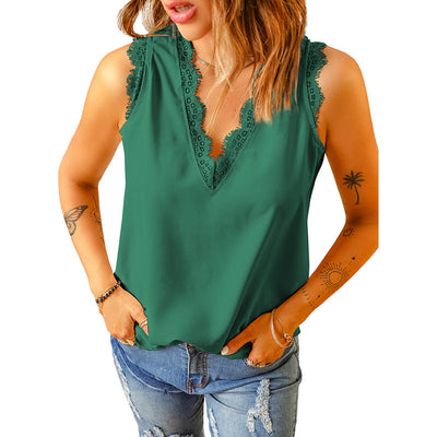 Belu - Elegantes Oberteil mit Spitzenbesatz