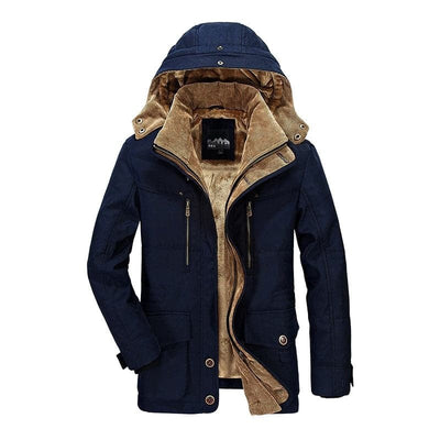Elegante Winterjacke für Herren - Warm und Wasserdicht