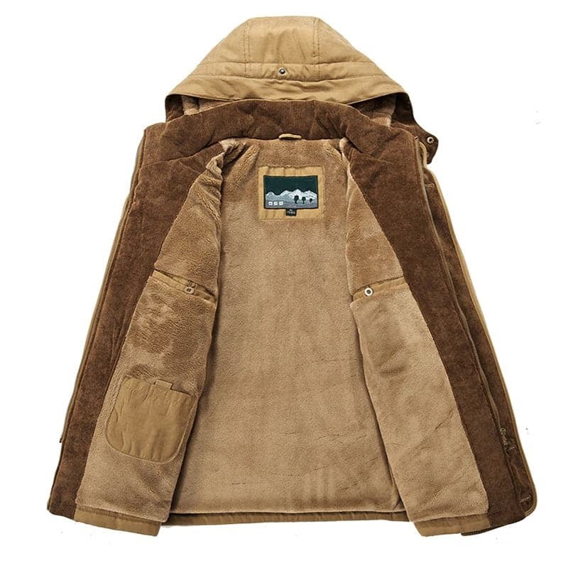Elegante Winterjacke für Herren - Warm und Wasserdicht