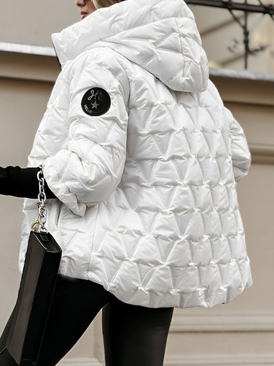 Damen Jacke mit Kapuze für Herbst und Winter