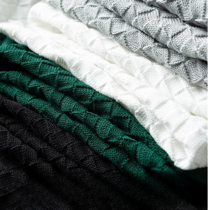 Exklusives Herren Poloshirt mit Jacquard-Muster