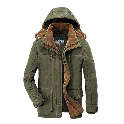 Elegante Winterjacke für Herren - Warm und Wasserdicht
