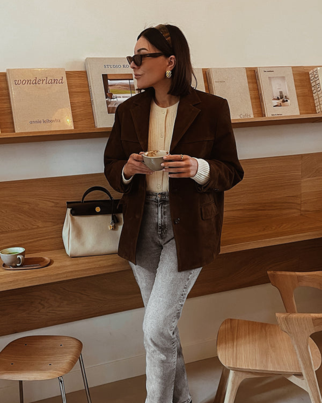 Eleganter Damen Wildleder Blazer
