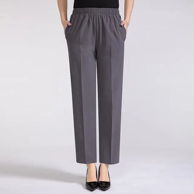 Else - Seidig-leichte Damen Sommerhose mit hohem Bund