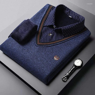 Eleganter Herren Pullover aus Baumwolle