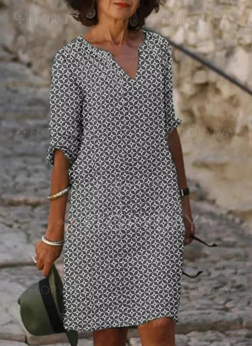 Caro - Luftiges lockeres Damen Sommer Kleid
